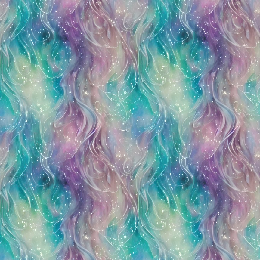 Fantasy Hair Pattern Acrylic Sheets - CMB Pattern Acrylic